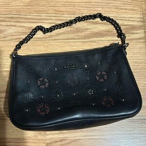 Coach Cut Out Floral Purse